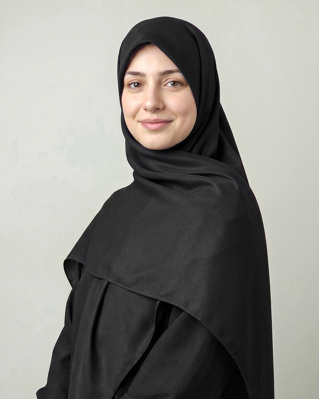 روسری کرپ‌حریر شاین مشکی