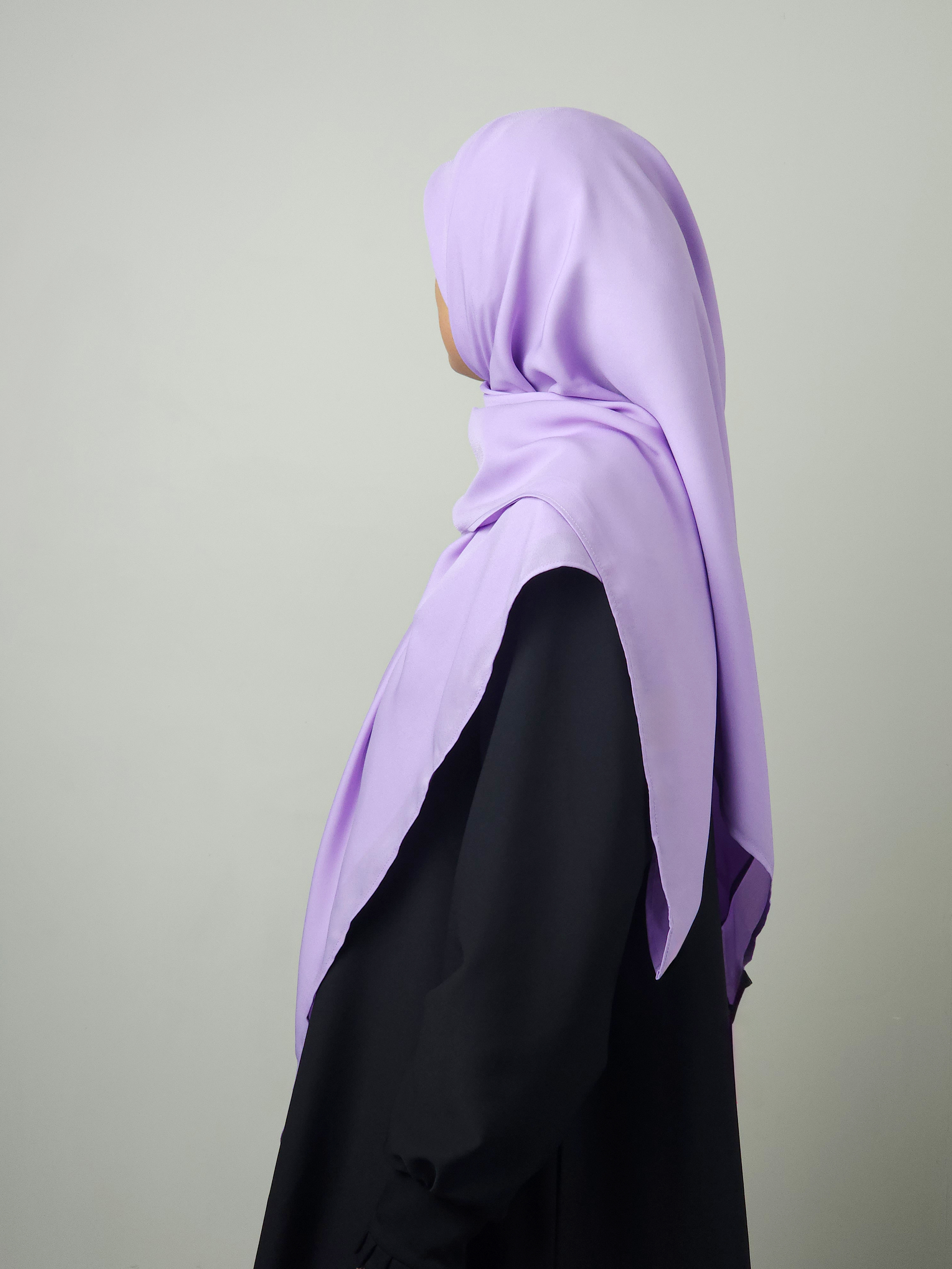 روسری کرپ‌حریر یاسی