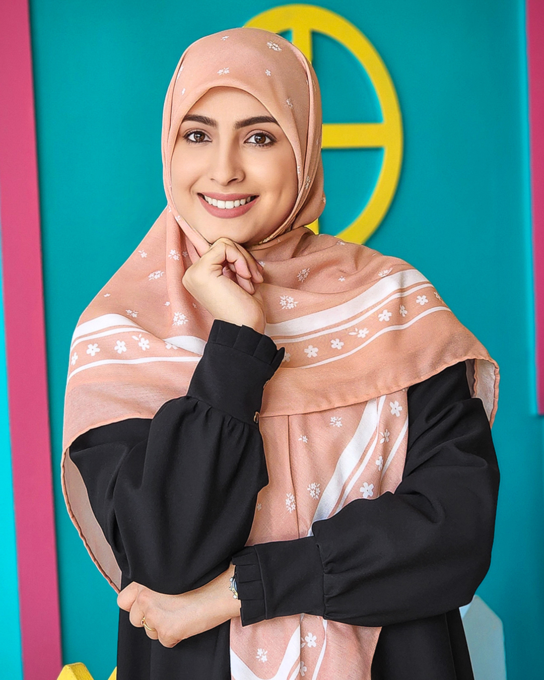 روسری فردوس پنککی