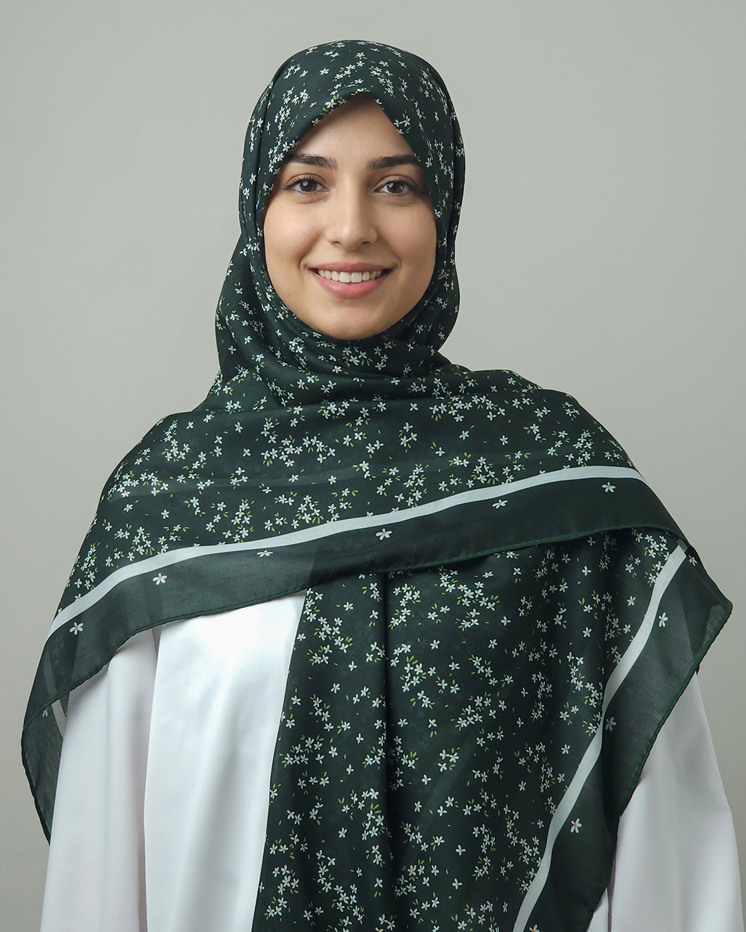 روسری أَزهار زمردی