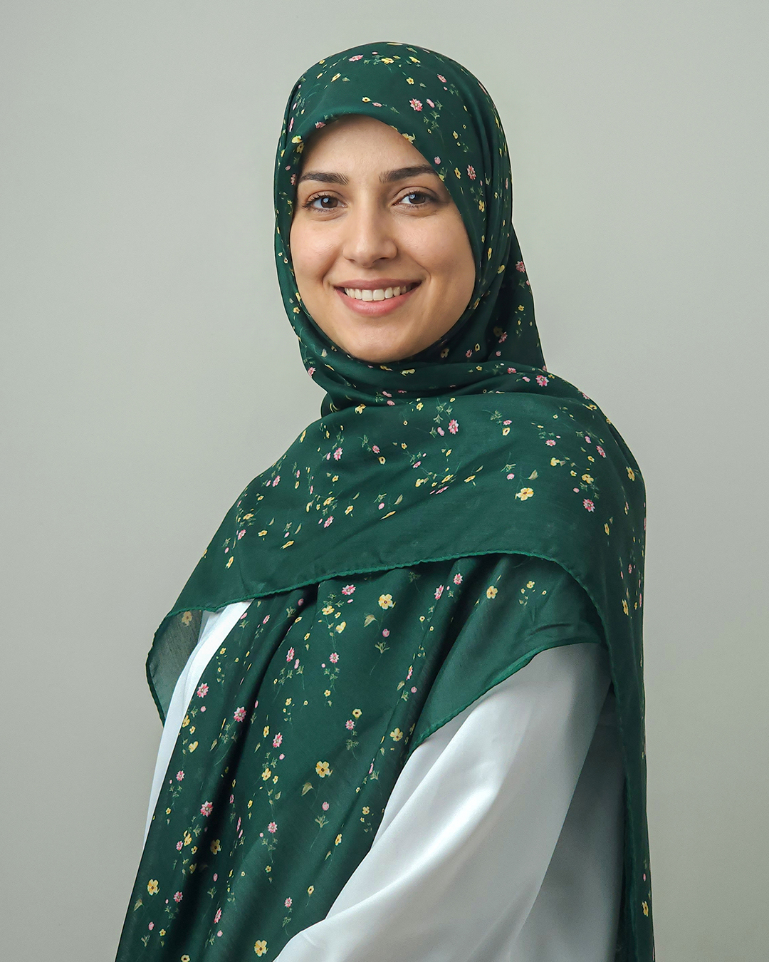 روسری شکوفه زمردی