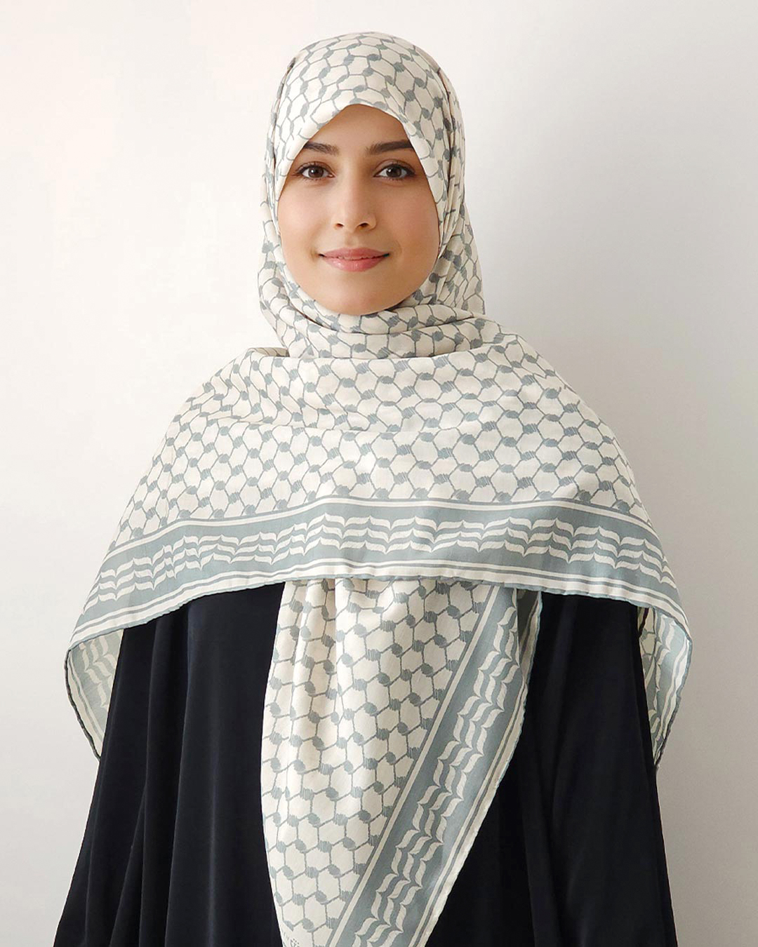 روسریِ حُرِّية طوسی آبی