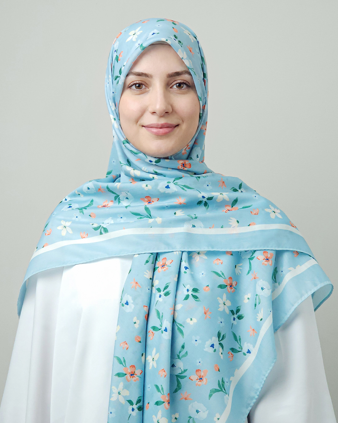 روسری ربیع آبی