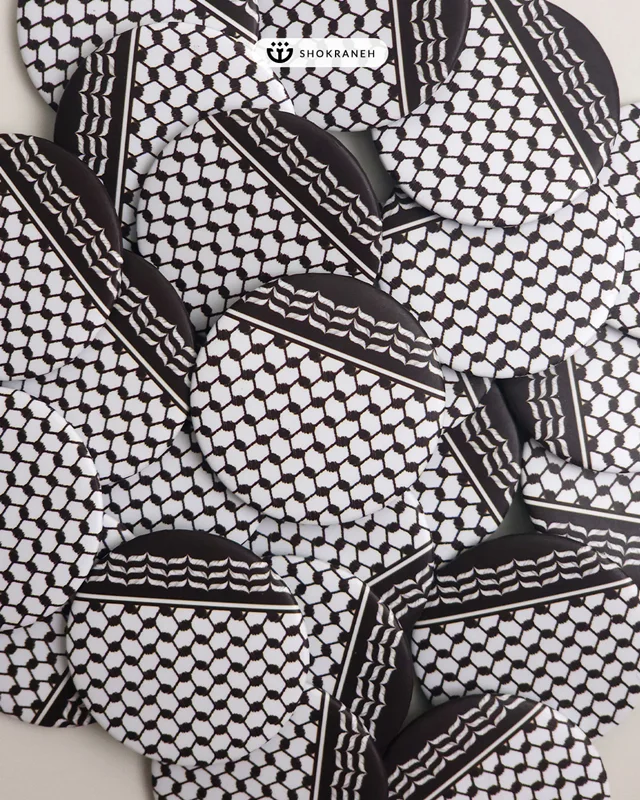 پیکسل چفیه فلسطین (طرح حریه)